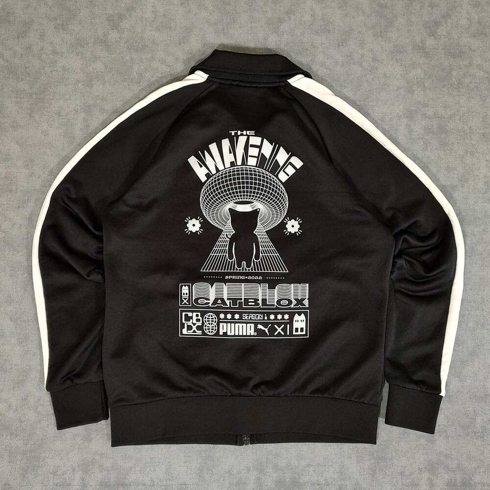 Puma x CATBLOX T7 Track Jacket "The Awakening" streetwear warm up jacket mens M